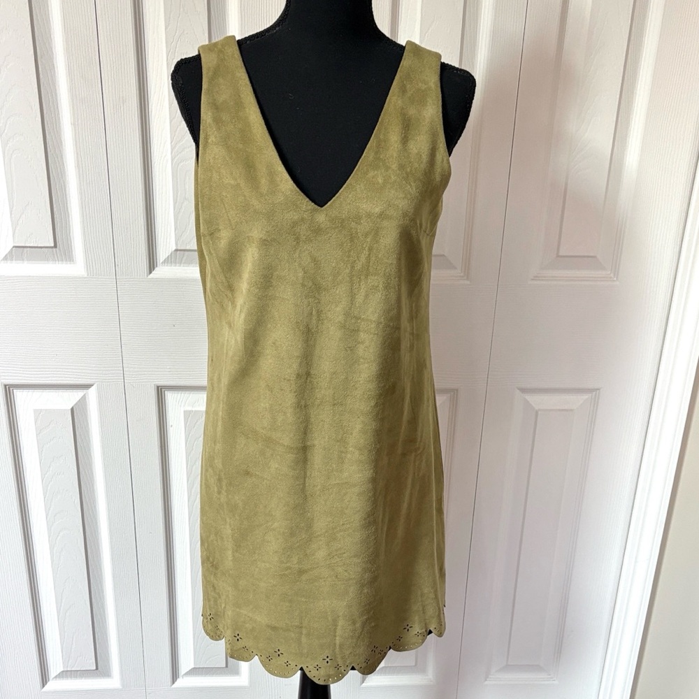 NWT Pink Martini Suede Sleeveless Dress size